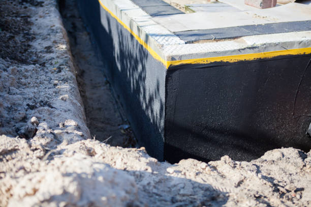 Residential Foundation Crack Repair installation at a Mount Airy, GA home by SJ Waterproofing Pros